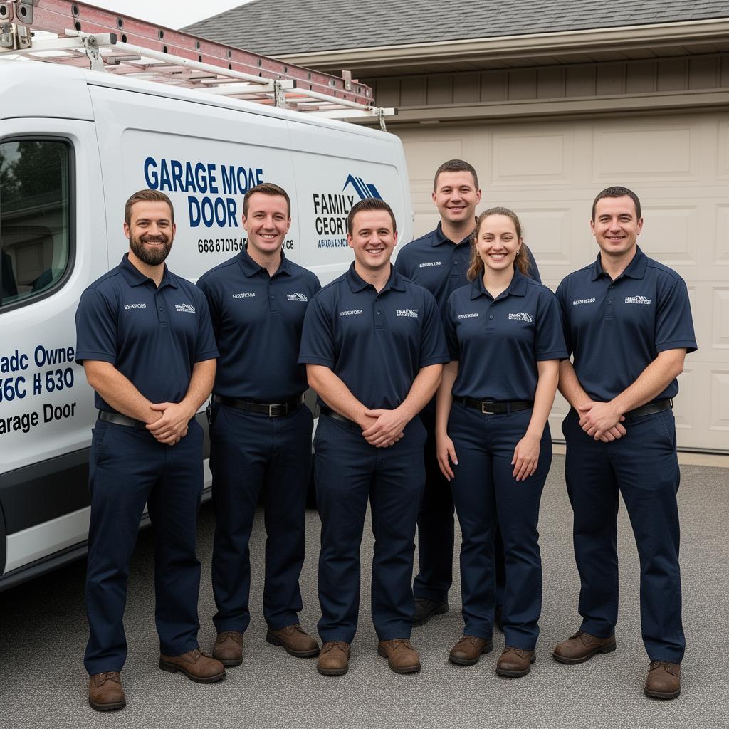 The Garage Door Clearlake team